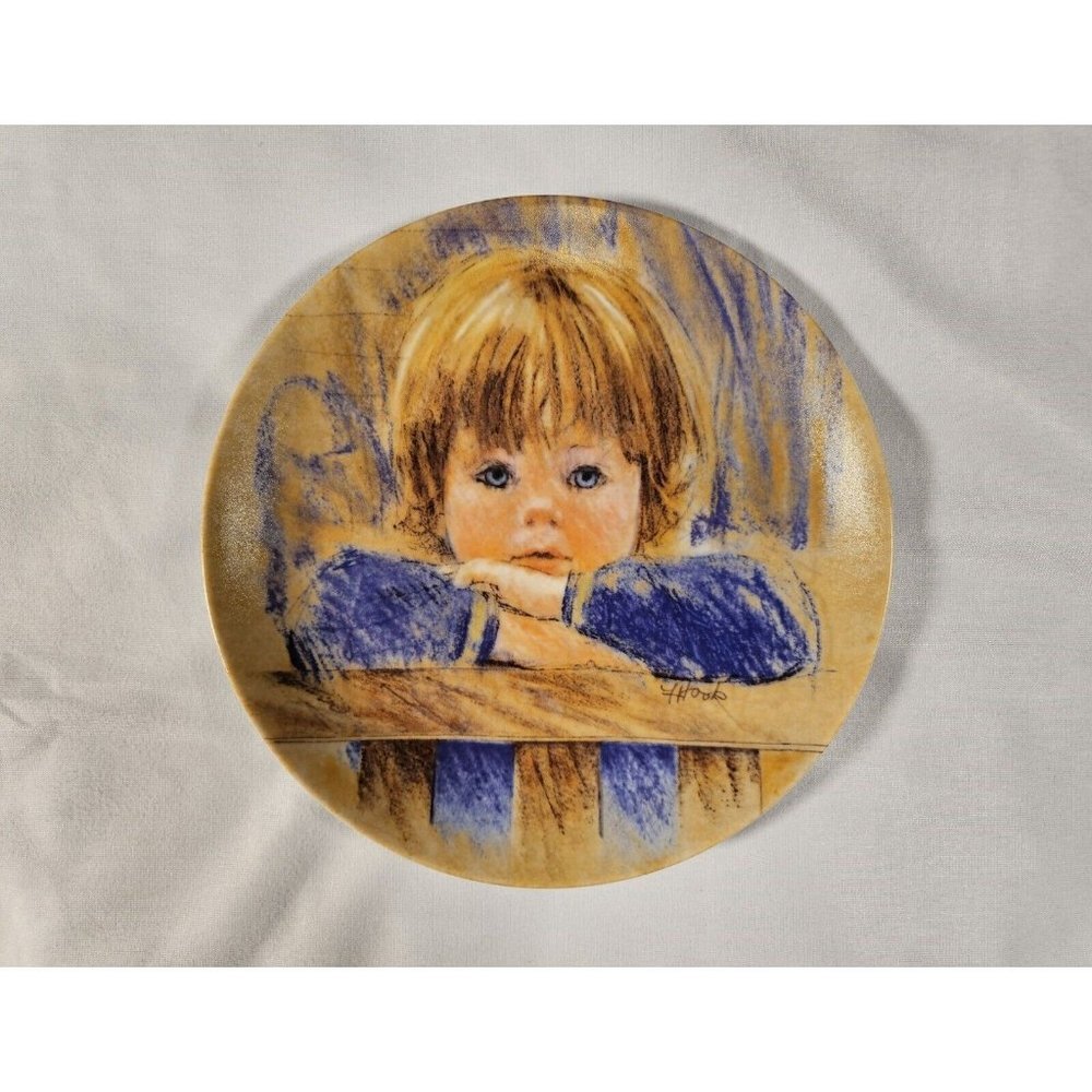 Daydreaming Plate 2 Frances Hook Legacy Series Collectors Plate- NIB (SH5U)